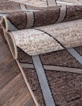 дорожка ковр. Sierra D487 beige-brown 2 дорожка 30 м