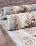 Ковер Valensia deluxe 4015 l.blue-brown