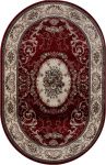 Ковер Colizey D066 red овал