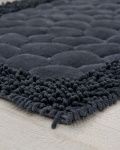 коврик для ванной Halya home Halya home dark grey камни