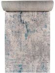 дорожка ковр. Liman F169 cream-d.blue дорожка 25 м