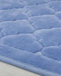 коврик для ванной Halya home Halya home blue ромбы