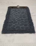 коврик для ванной Halya home Halya home dark grey камни