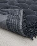 коврик для ванной Halya home Halya home dark grey камни