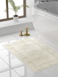 коврик для ванной BASIC COLLECTION М111167 молочный кружево